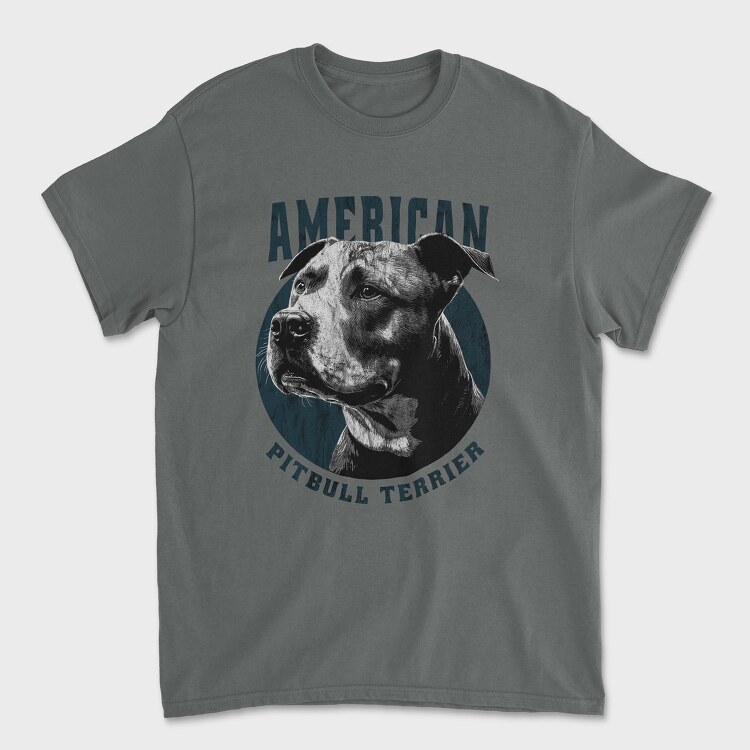 American Bull Terrier, Унисекс Мъжка Тениска
