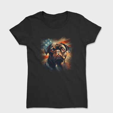 American Pug, Women's T-Shirt