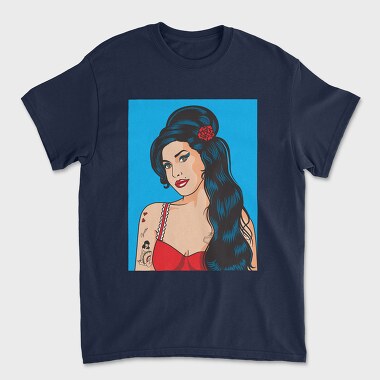 Amy Winehouse, Unisex Men's T-Shirt