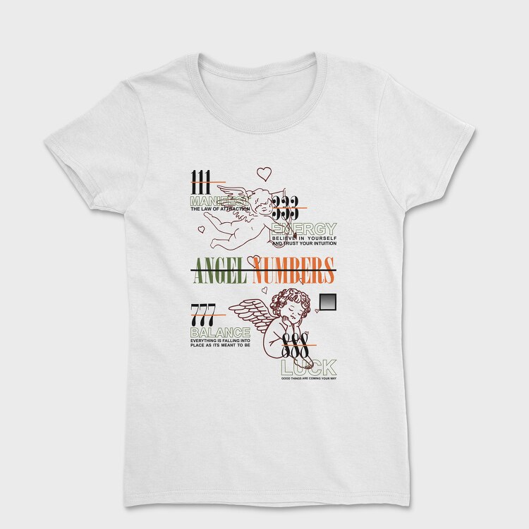 Angel Numbers 1, Women's T-Shirt