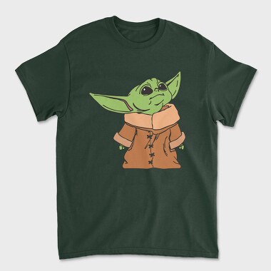 Baby Yoda 1, Унисекс Мъжка Тениска