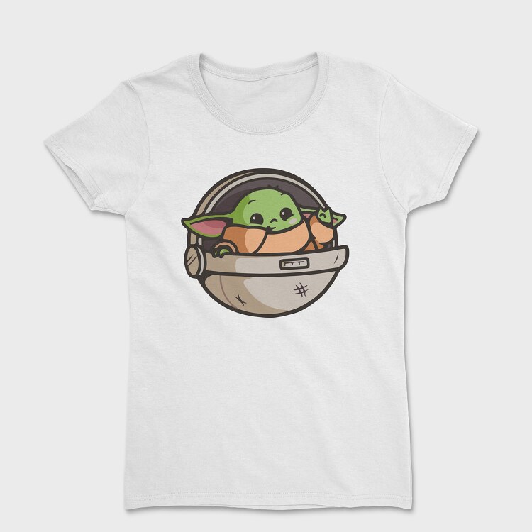 Baby Yoda 7, Дамска Тениска