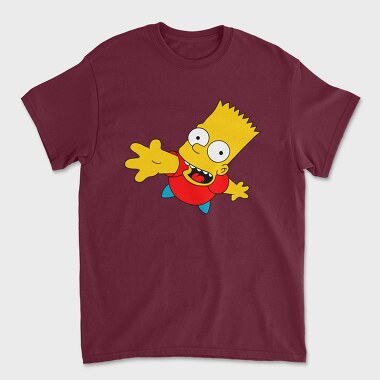 Bart Simpson 01, Unisex Men's T-Shirt