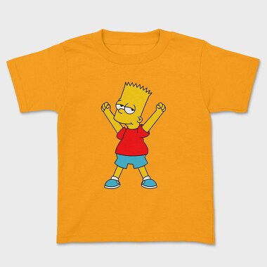 Bart Simpson 02, Kids' T-Shirt