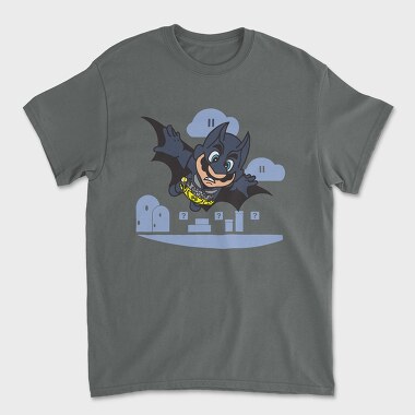 Batman Mario, Unisex Men's T-Shirt