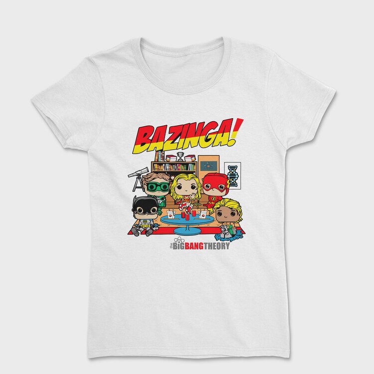 Bazinga Comics, Women's T-Shirt