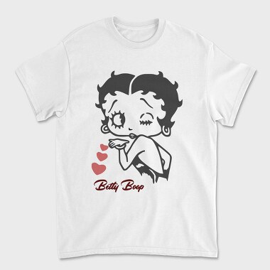 Betty Boop 66, Unisex Men's T-Shirt