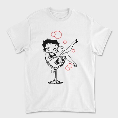Betty Boop 69, Unisex Men's T-Shirt