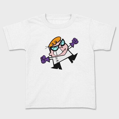 Cartoon Retro Dexter Laboratory 1, Kids' T-Shirt