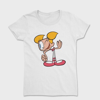 Cartoon Retro Dexter Laboratory 4, Дамска Тениска