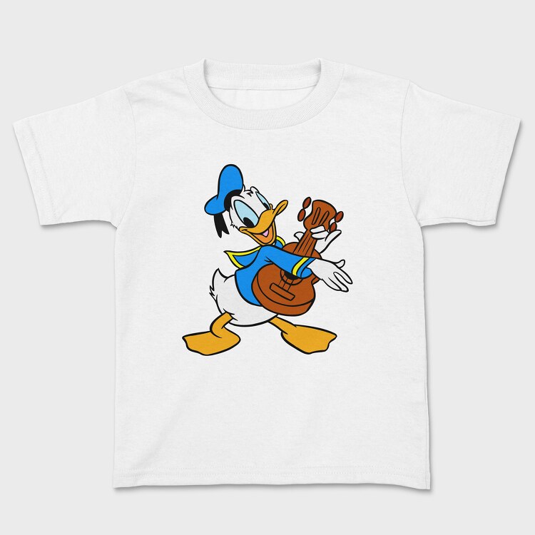 Cartoon Retro Donald Duck 4, Kids' T-Shirt