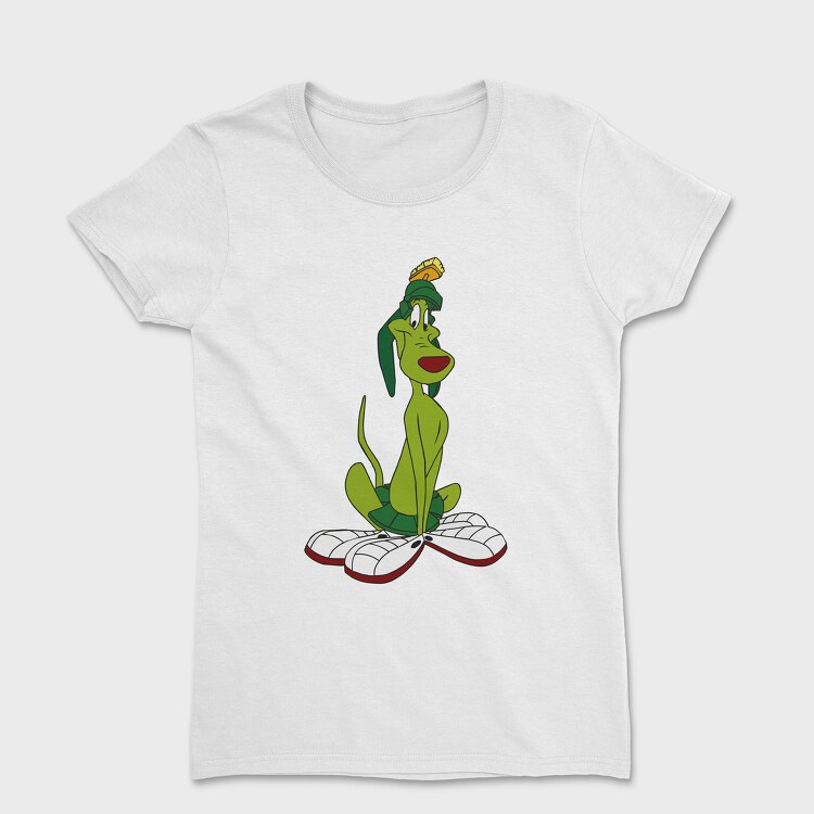 Cartoon Retro Duck Dodgers 4, Women's T-Shirt