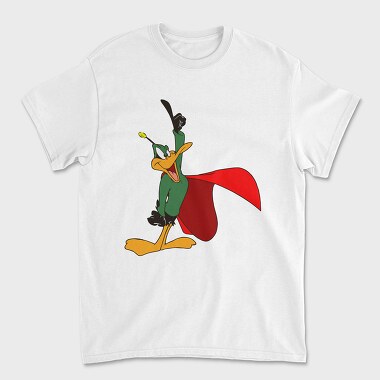 Cartoon Retro Duck Dodgers 6, Unisex Men's T-Shirt