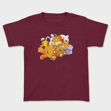 Cartoon Retro Garfield 4, Детска Тениска