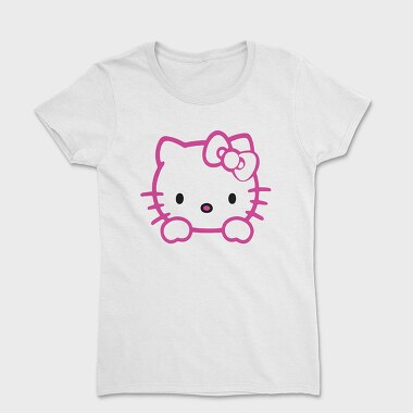 Cartoon Retro Hello Kitty 6, Women's T-Shirt