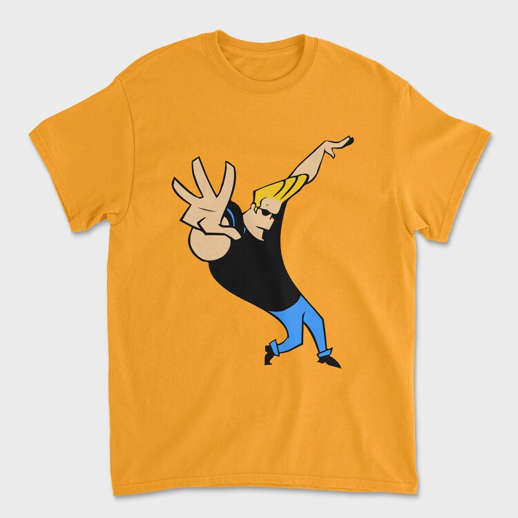 Cartoon Retro Johny Bravo 4, Unisex Men's T-Shirt