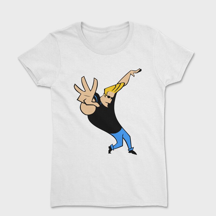 Cartoon Retro Johny Bravo 4, Women's T-Shirt