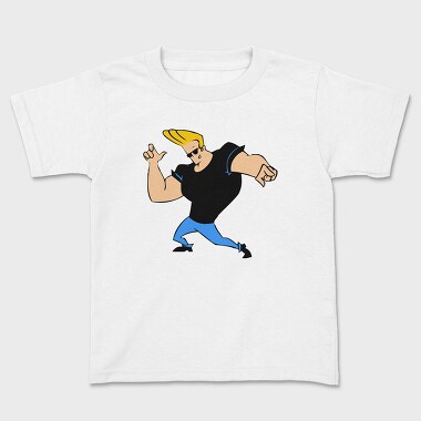 Cartoon Retro Johny Bravo 6, Kids' T-Shirt