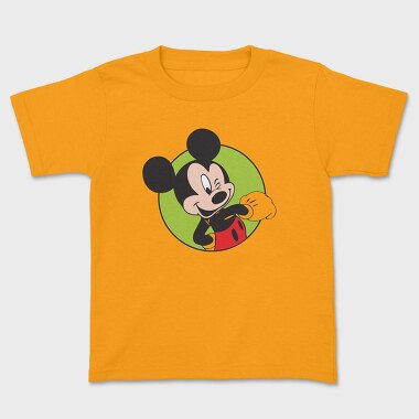 Cartoon Retro Mickey Mouse 2, Kids' T-Shirt