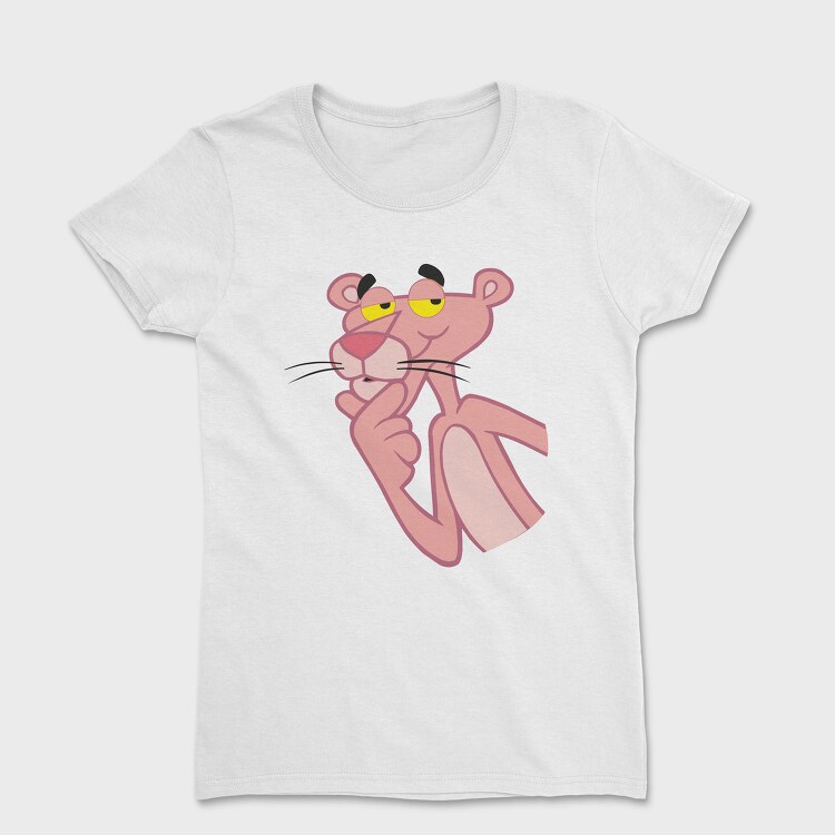 Cartoon Retro Pink Panter 5, Women's T-Shirt