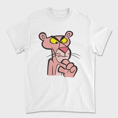 Cartoon Retro Pink Panter 6, Унисекс Мъжка Тениска