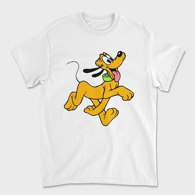 Cartoon Retro Pluto 2, Unisex Men's T-Shirt