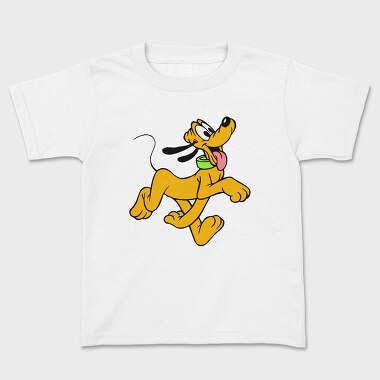 Cartoon Retro Pluto 2, Kids' T-Shirt