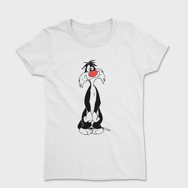 Cartoon Retro Silvestre 4, Women's T-Shirt