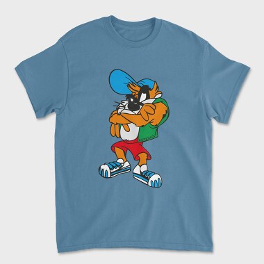 Cartoon Retro Tazmania 1, Унисекс Мъжка Тениска