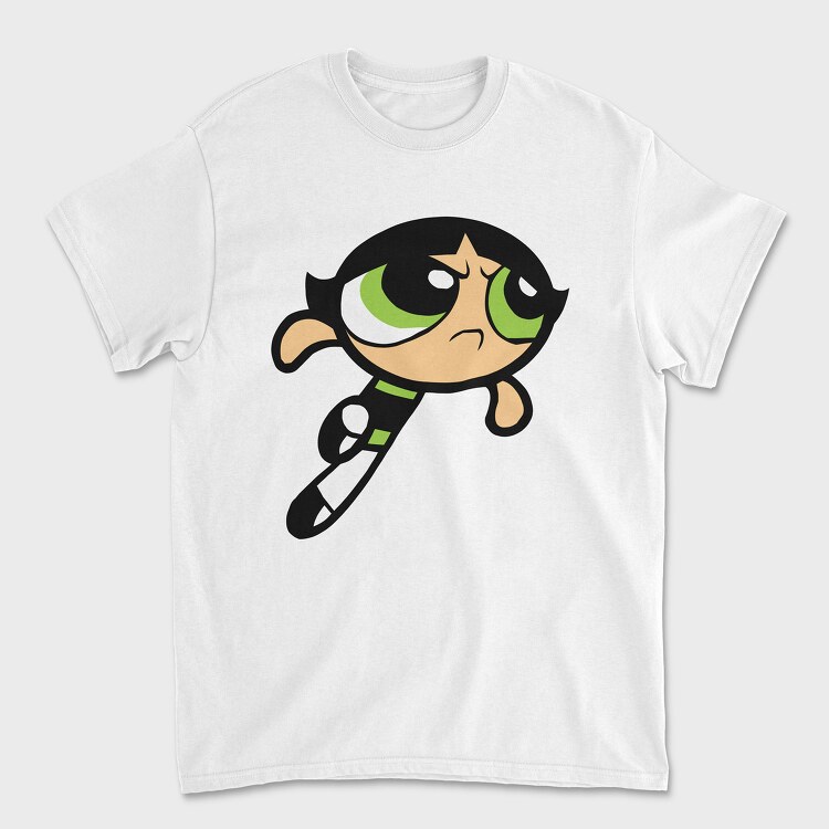 Cartoon Retro the Powerpuff Girls 2, Unisex Men's T-Shirt