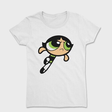 Women's T-Shirt, Cartoon Retro the Powerpuff Girls 2