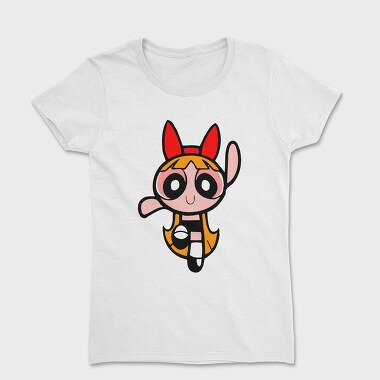Cartoon Retro the Powerpuff Girls 5, Women's T-Shirt