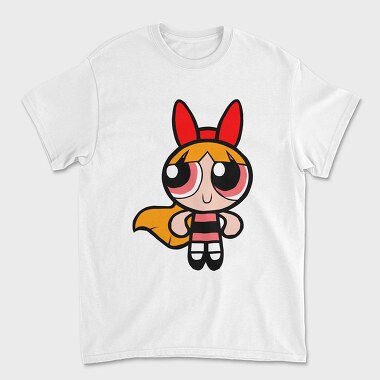 Cartoon Retro the Powerpuff Girls 6, Unisex Men's T-Shirt