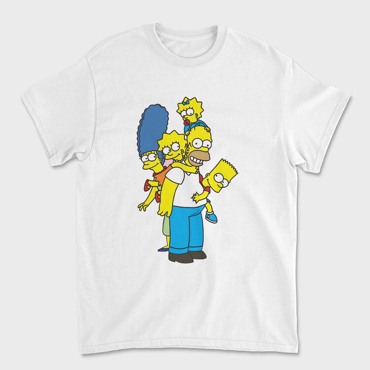 Cartoon Retro the Simpsons 1, Унисекс Мъжка Тениска