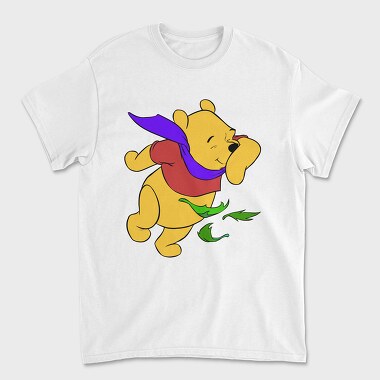 Cartoon Retro Winnie the Pooh 1, Unisex Men's T-Shirt
