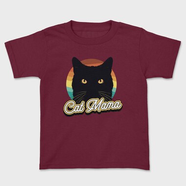 Cat Mama, Kids' T-Shirt