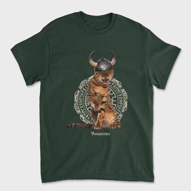 Cat Viking, Unisex Men's T-Shirt
