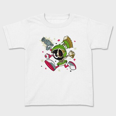 Crazy Marvin the Martain, Kids' T-Shirt