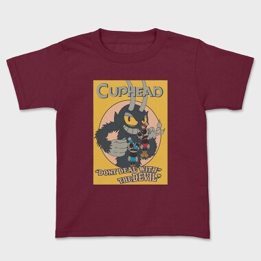 Cuphead 8, Kids' T-Shirt