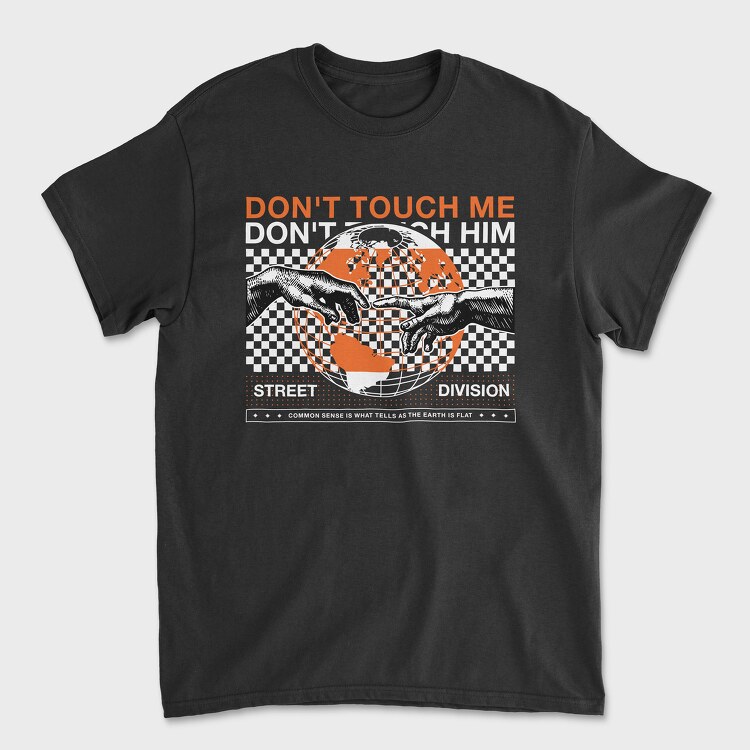 Don T Touch Me 2, Унисекс Мъжка Тениска