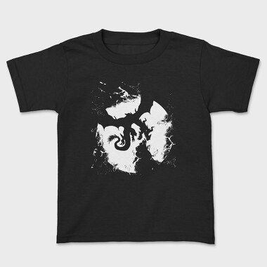 Kids' T-Shirt, Dragon Moon