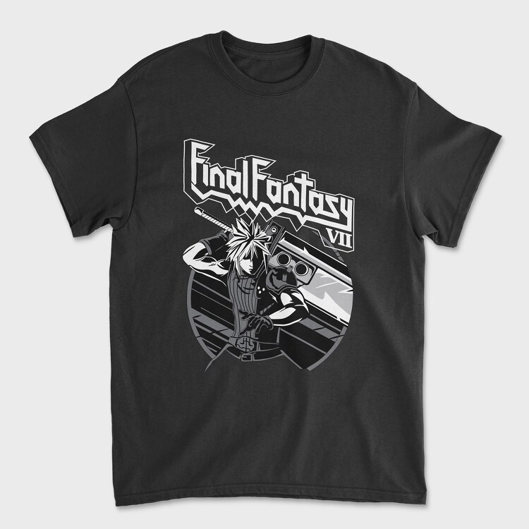 Final Fantasy 7, Унисекс Мъжка Тениска
