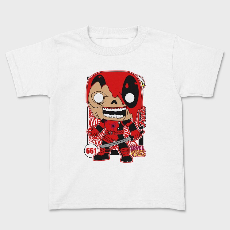 Funko Marvel Zombies deadpool, Kids' T-Shirt
