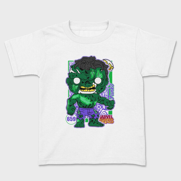 Funko Marvel Zombies hulk, Kids' T-Shirt