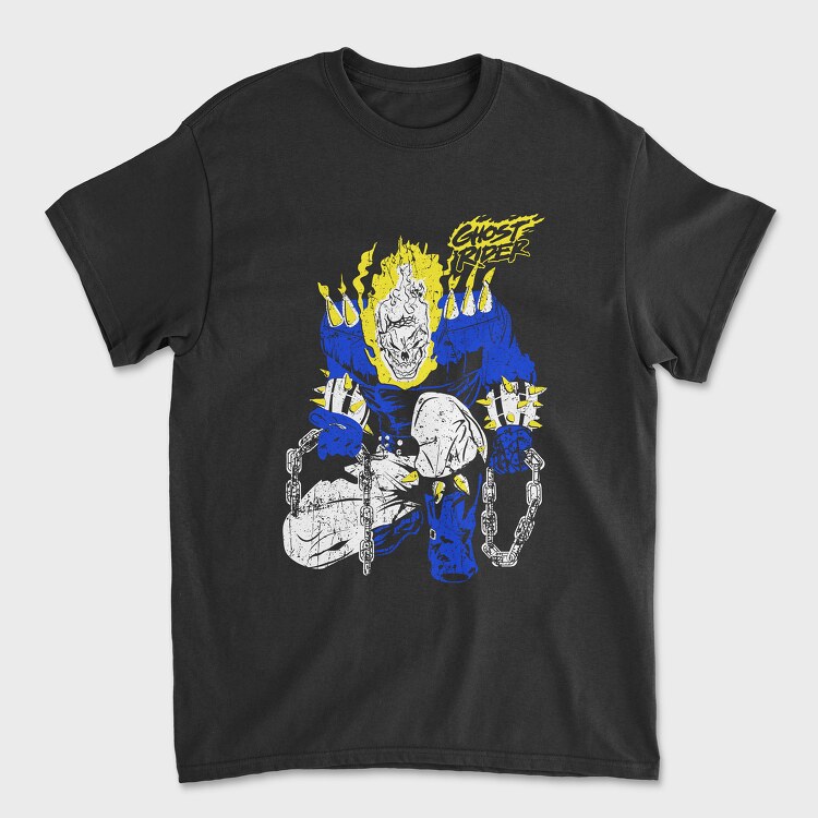 Ghost Rider 3, Unisex Men's T-Shirt