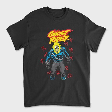 Ghost Rider 8, Унисекс Мъжка Тениска