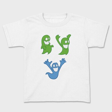 Goob Greenie Ghost, Kids' T-Shirt