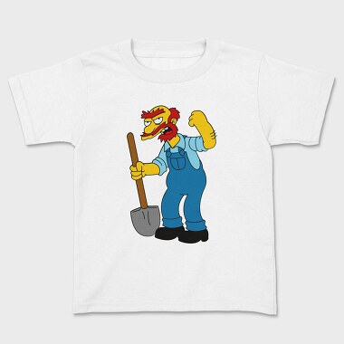 Groundskeeper Willie, Kids' T-Shirt