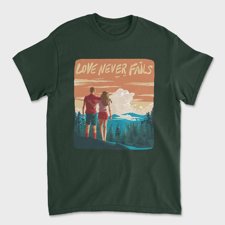 Highcliff Couple, Unisex Men's T-Shirt