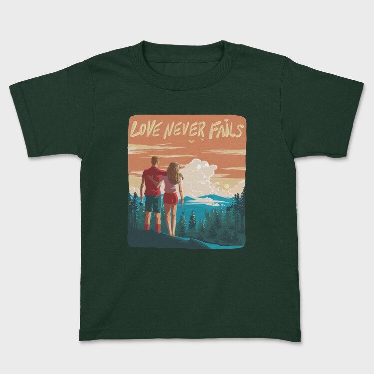 Highcliff Couple, Kids' T-Shirt